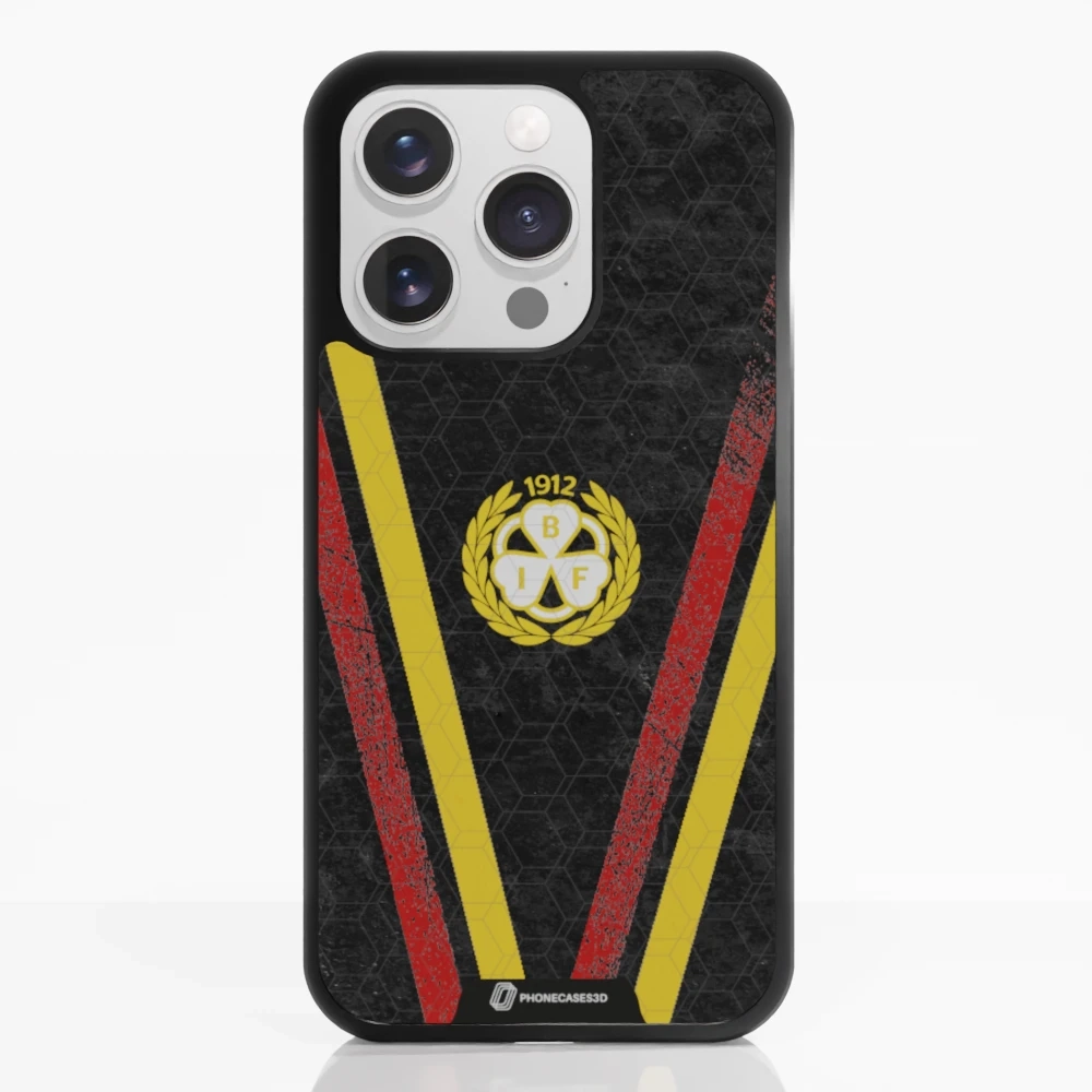 3D Apple iPhone 16 Pro Phone Case - Brynäs IF Official - Official 3D Phone Case Design Classic