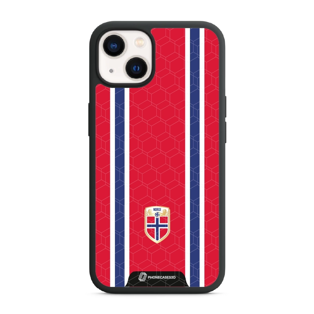 NFF - Emblem Rødt 3D Deksel 2