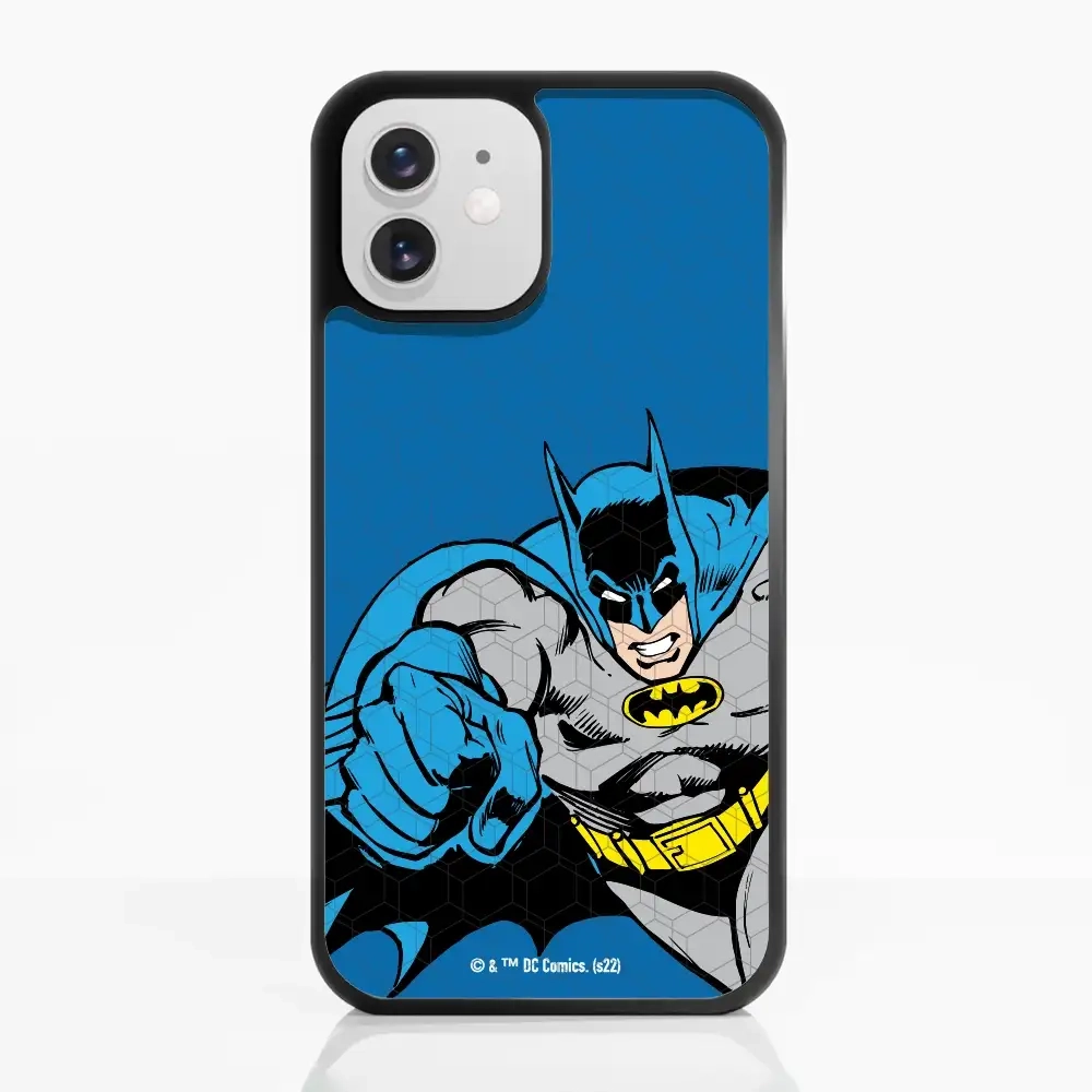 Batman Cartoon Blue Phone case