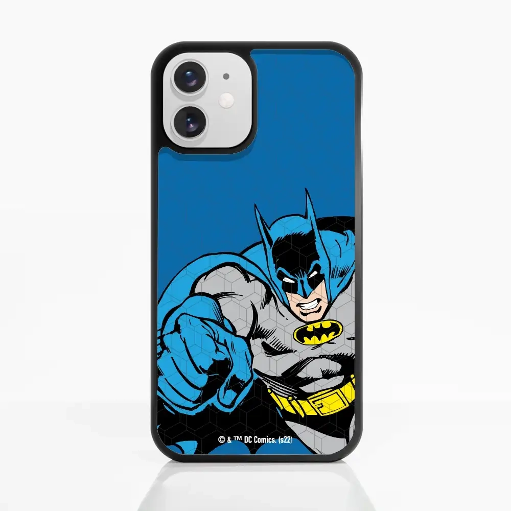 Batman Cartoon Blue Phone case