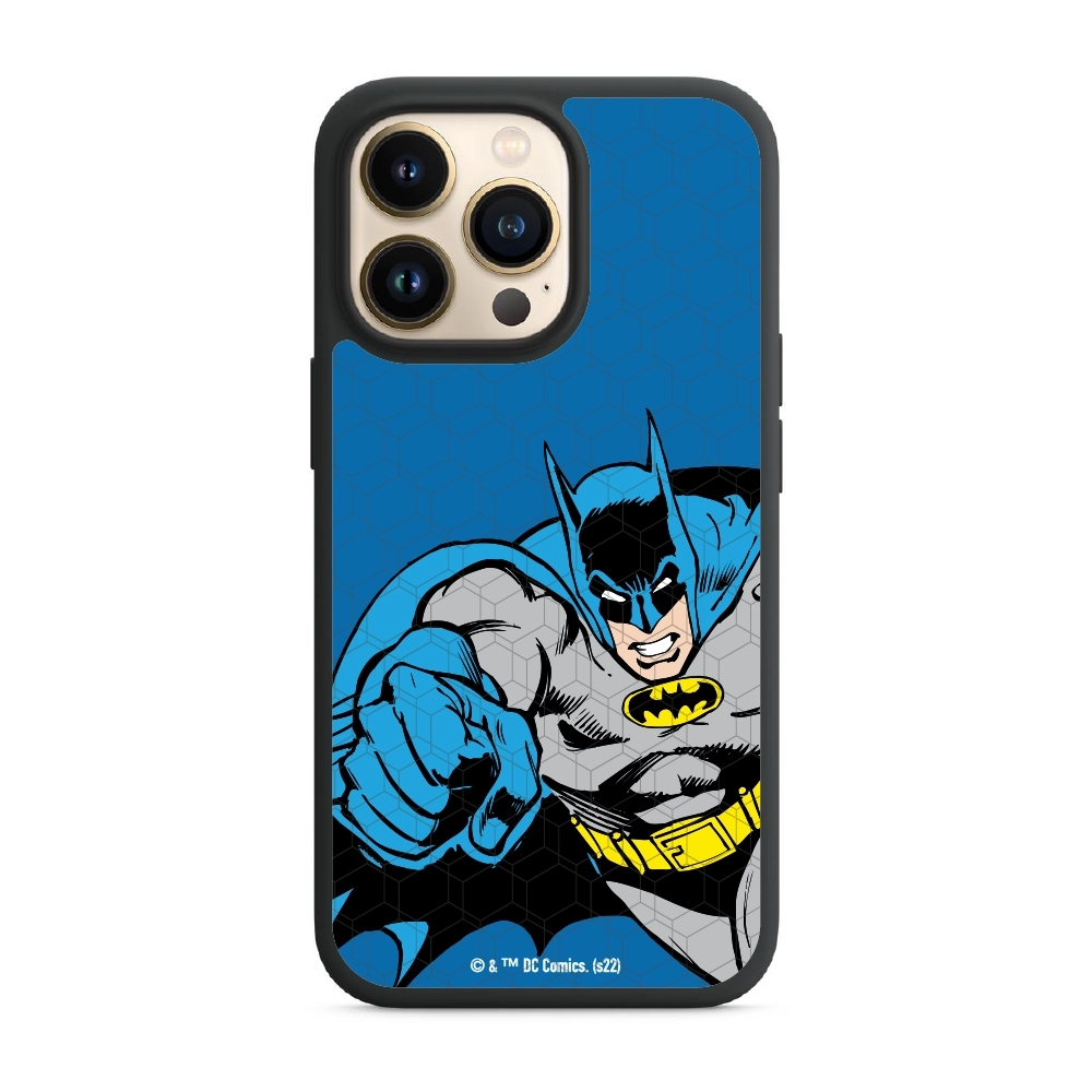 Batman Cartoon Blue Phone case