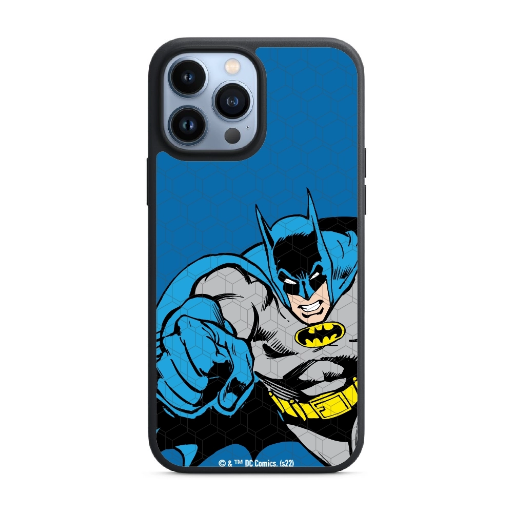 Batman Cartoon Blue Phone case
