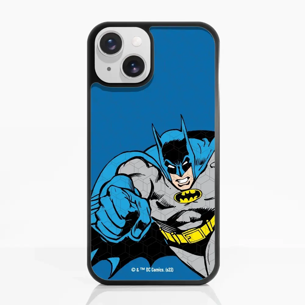 Batman Cartoon Blue Phone case