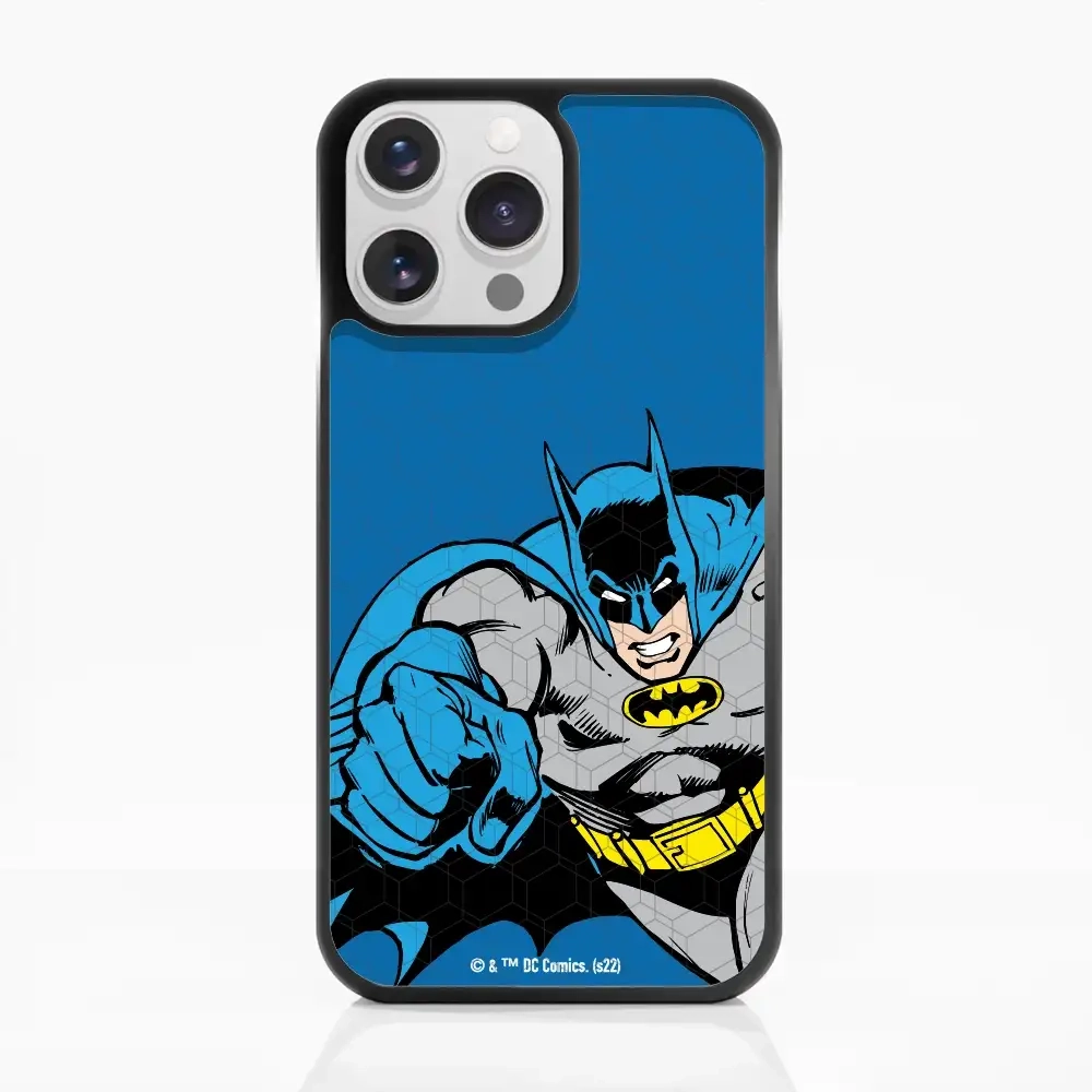 Batman Cartoon Blue Phone case