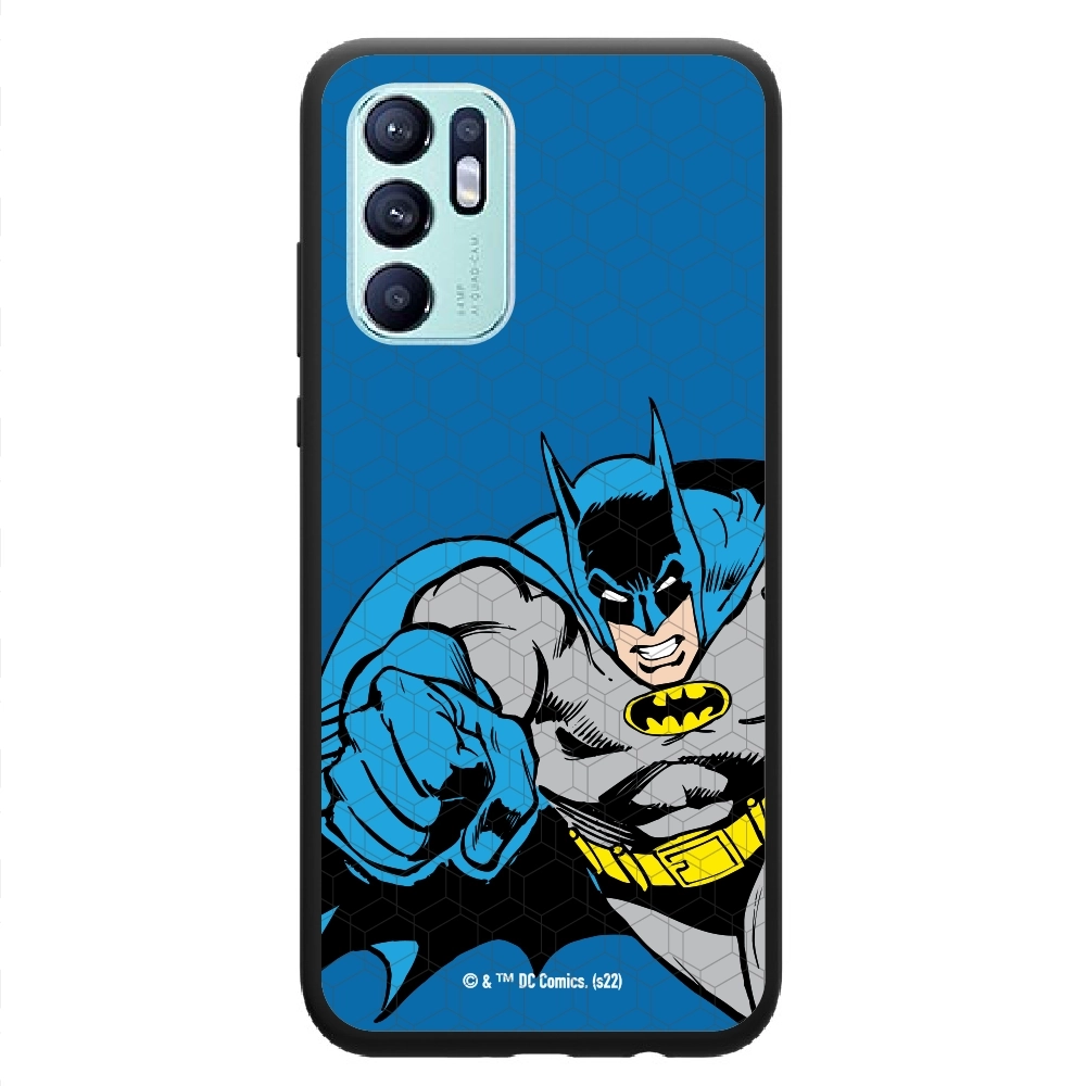 Batman Cartoon Blue Phone case