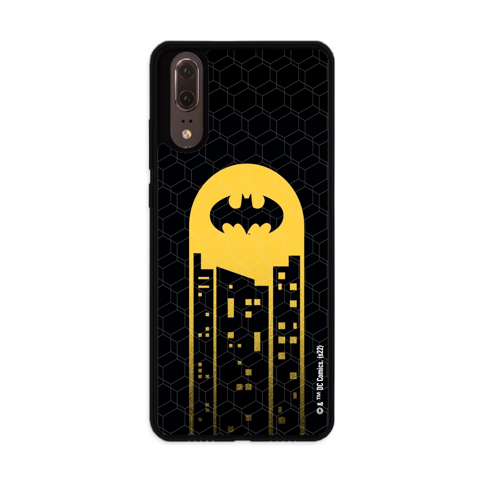 Batman Logo Yellow Gotham...