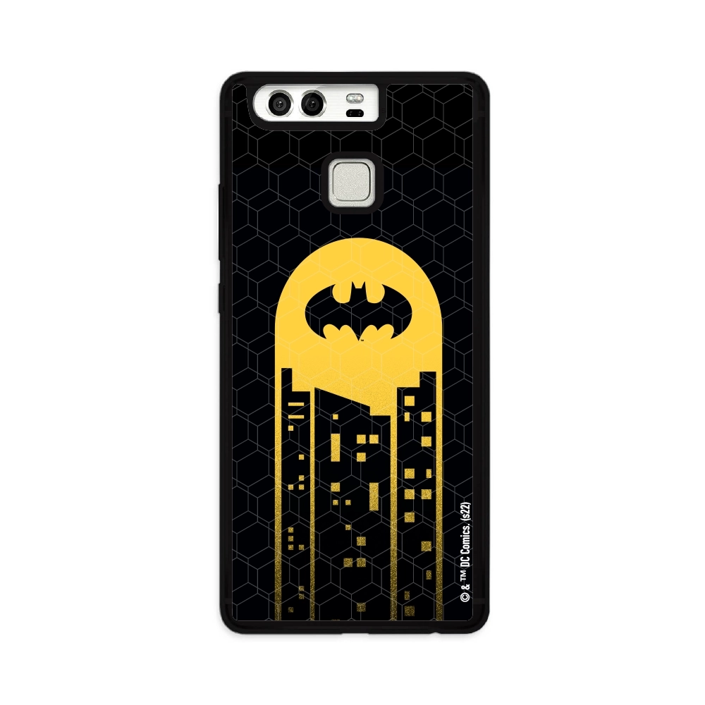 Batman Logo Yellow Gotham...