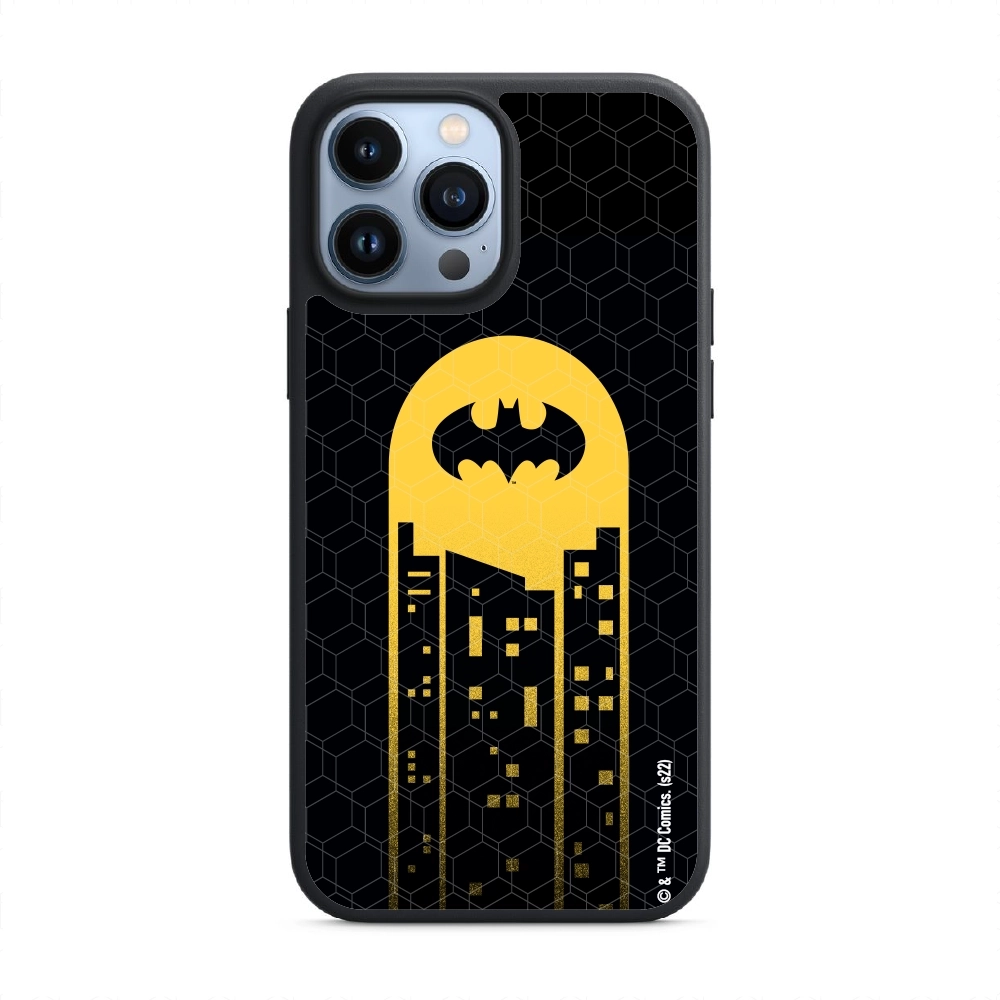 Batman Logo Yellow Gotham...