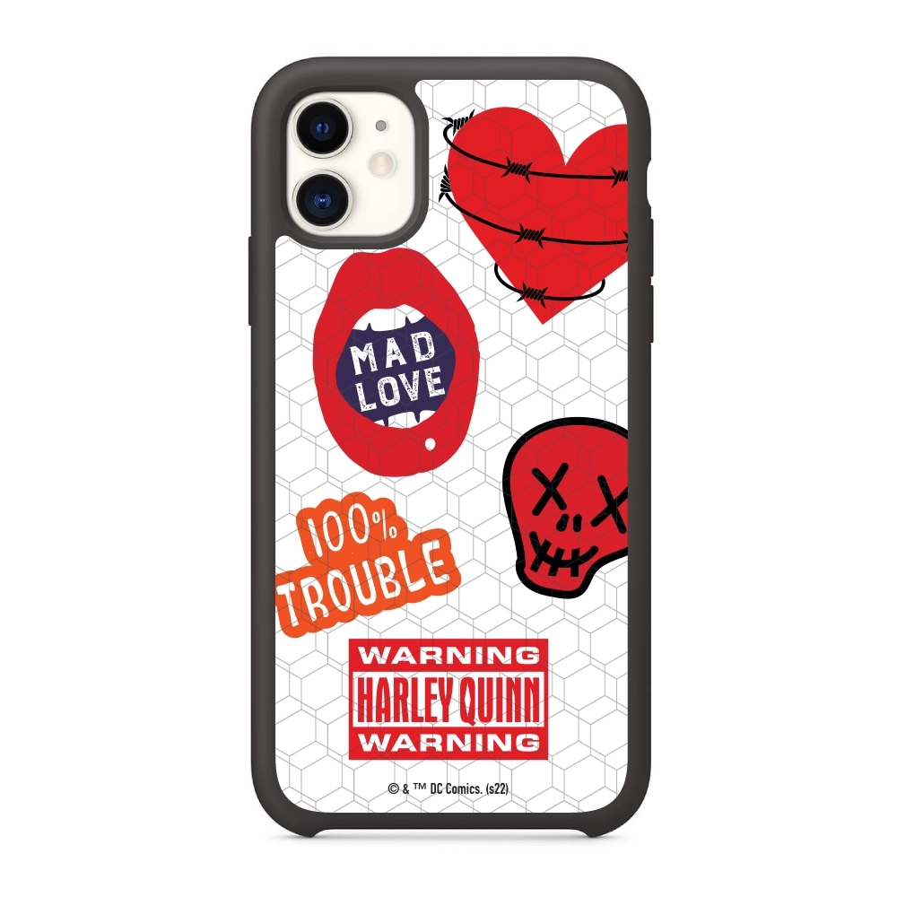 Harley Quinn Warning Phone...