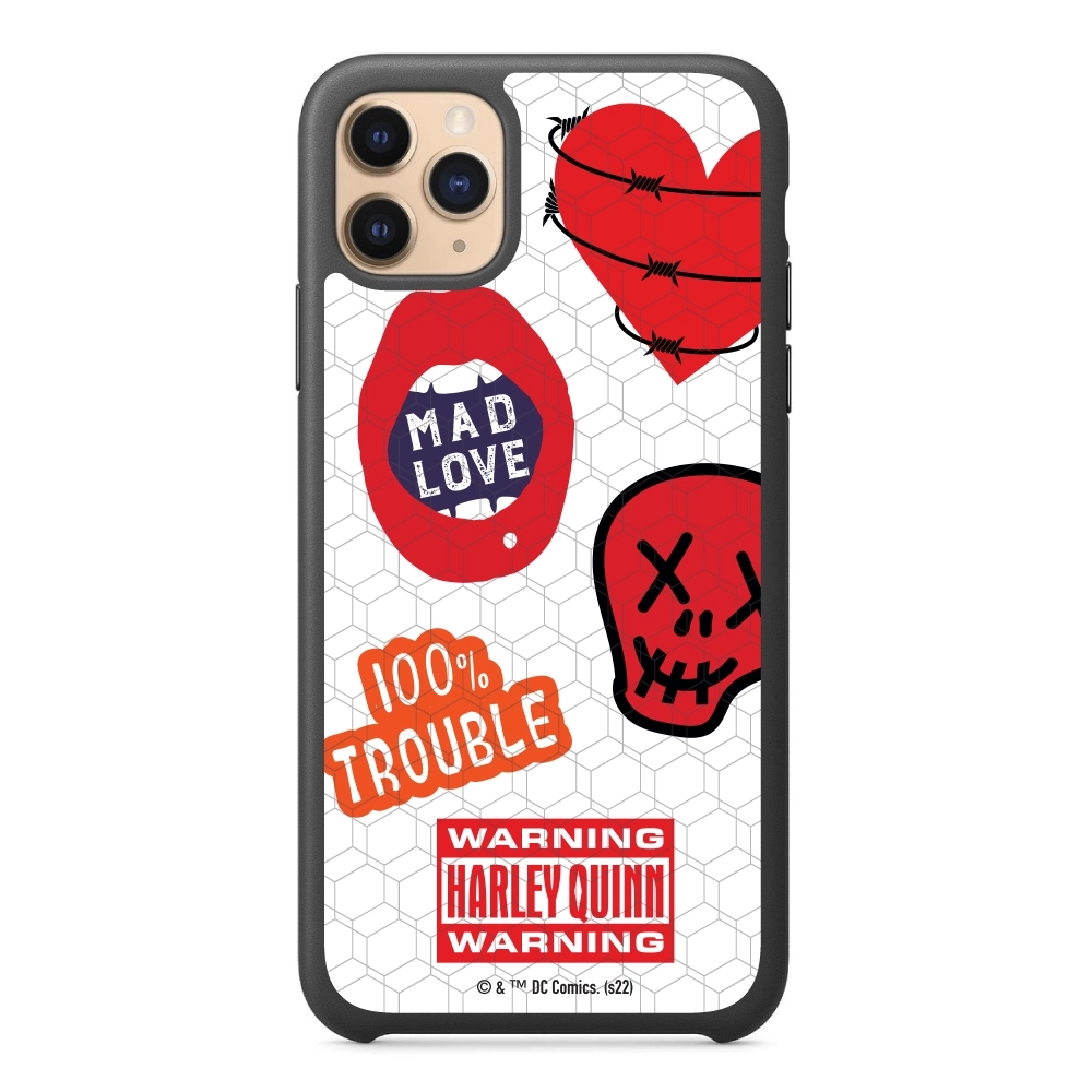 Harley Quinn Warning Phone...