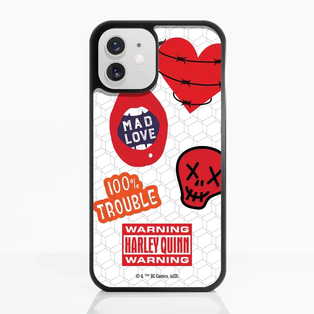 Harley Quinn Warning Phone...
