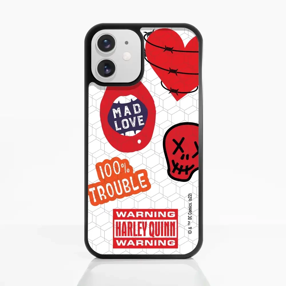 Harley Quinn Warning Phone...