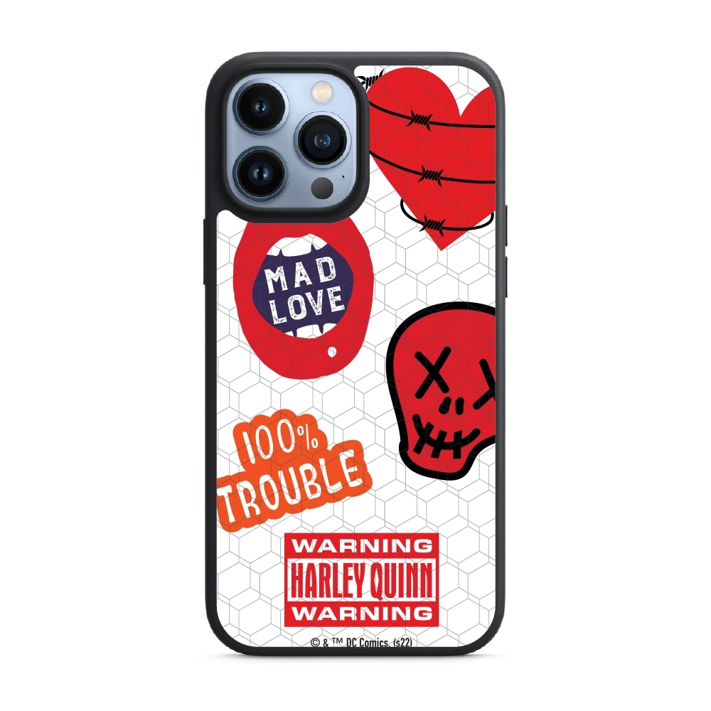 Harley Quinn Warning Phone...