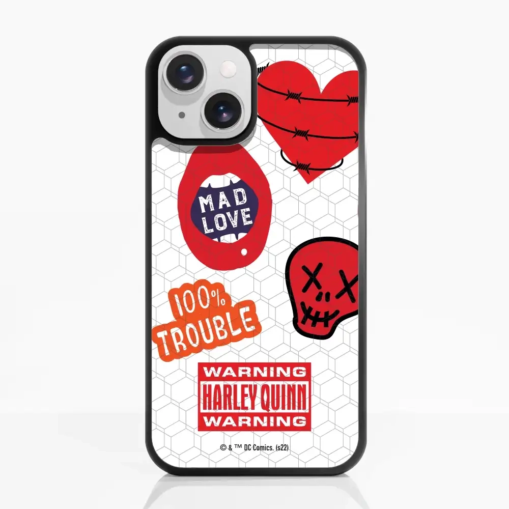 Harley Quinn Warning Phone...