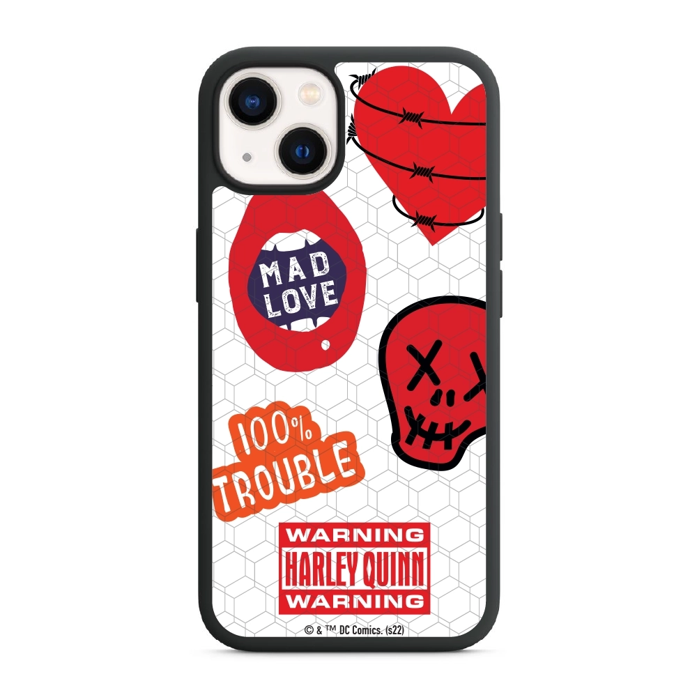 Harley Quinn Warning Phone...
