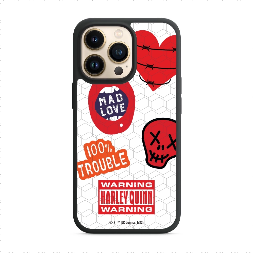 Harley Quinn Warning Phone...