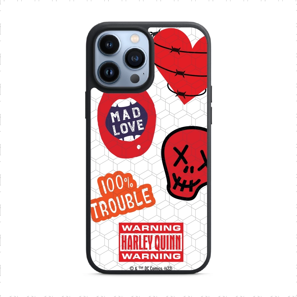 Harley Quinn Warning Phone...