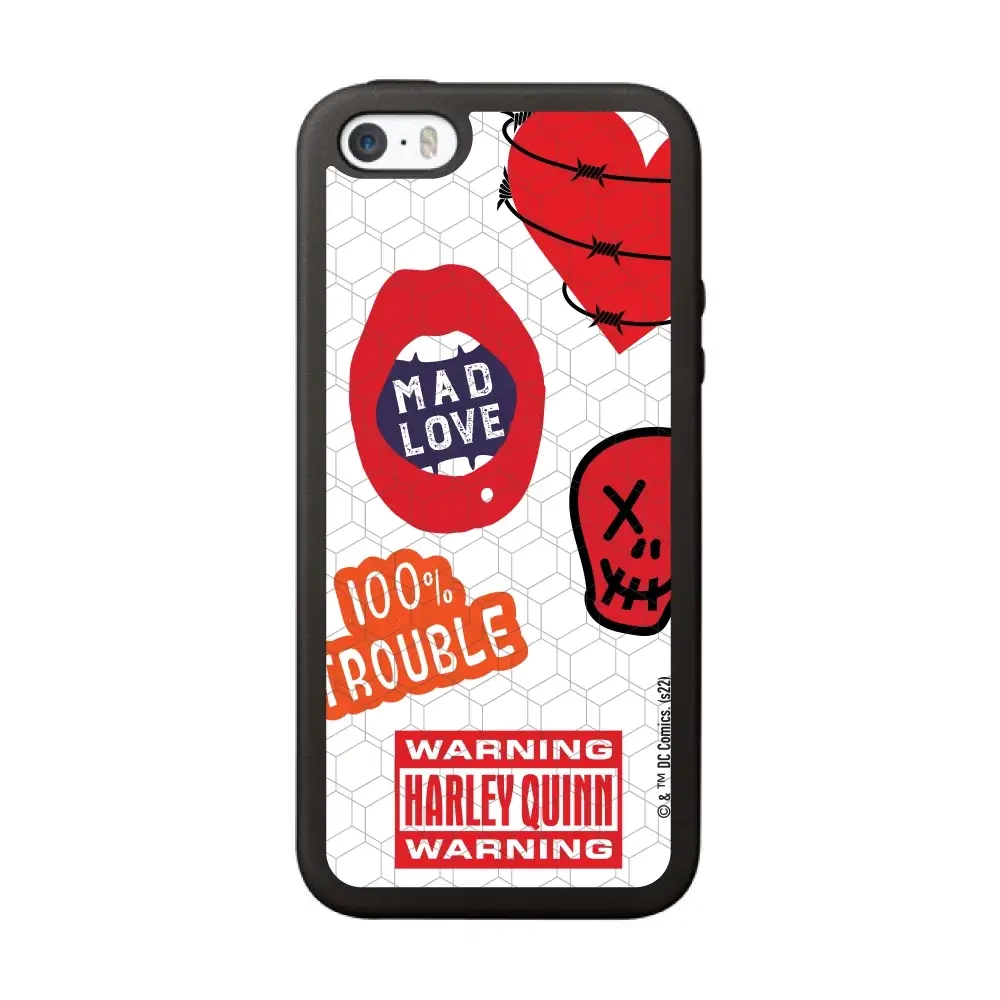 Harley Quinn Warning Phone...