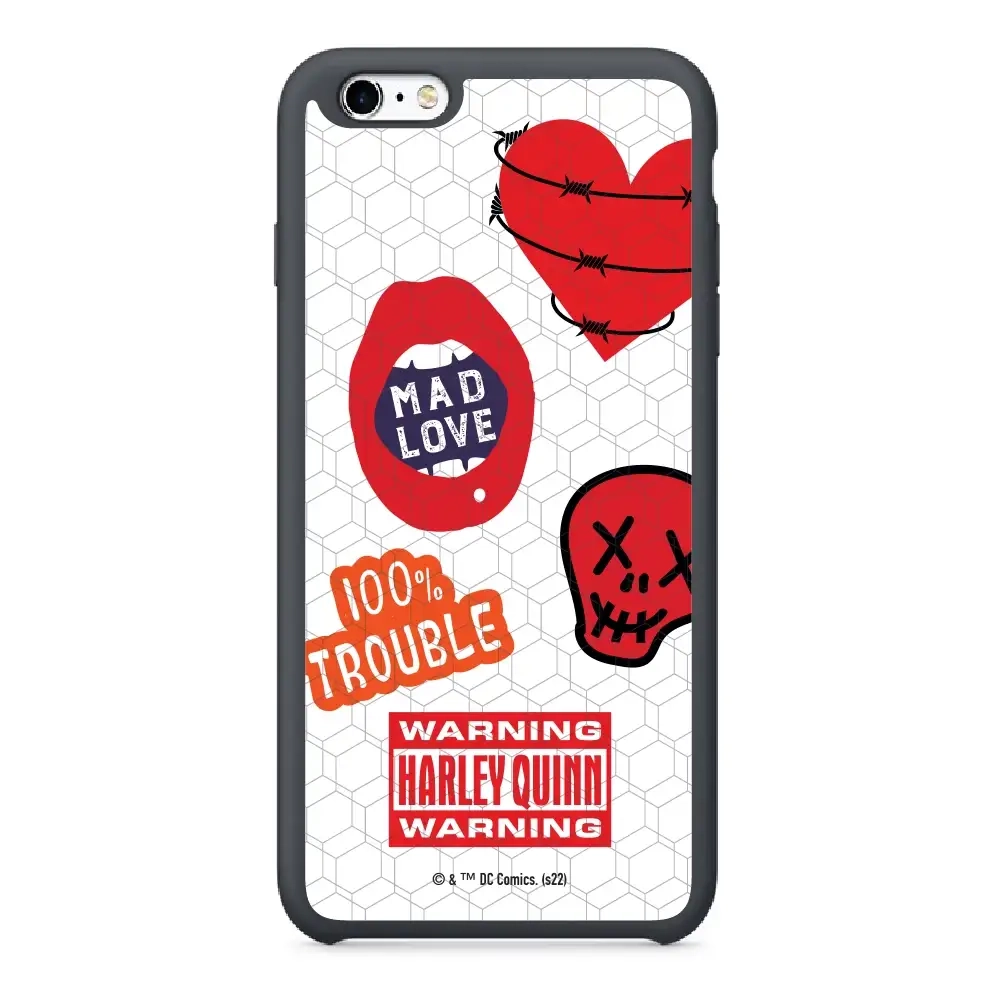 Harley Quinn Warning Phone...