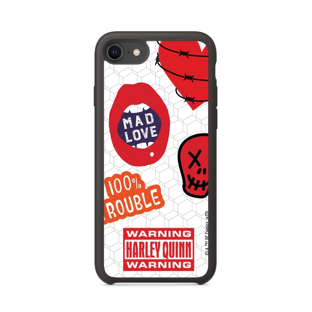 Harley Quinn Warning Phone...