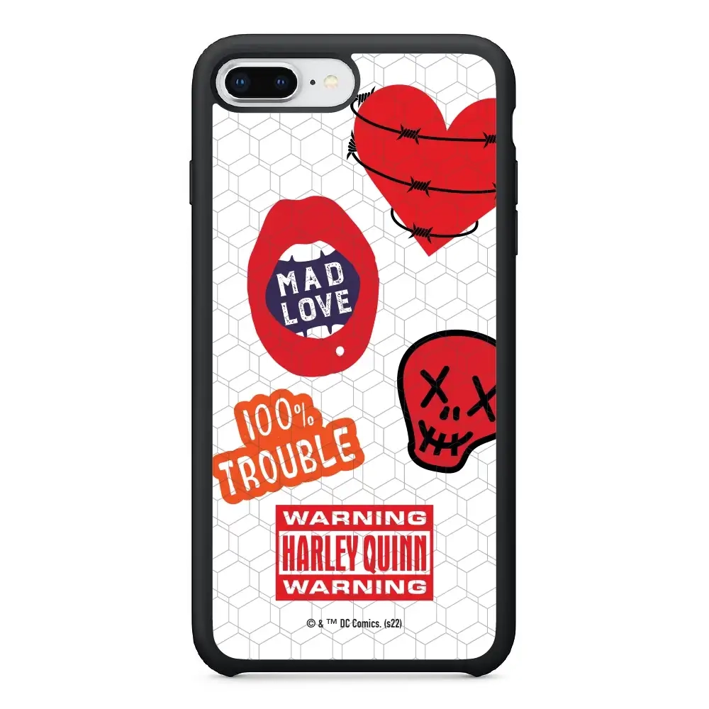 Harley Quinn Warning Phone...