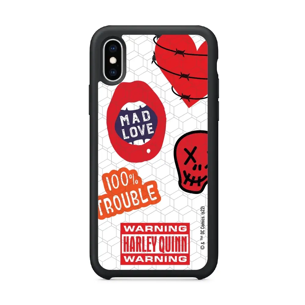 Harley Quinn Warning Phone...
