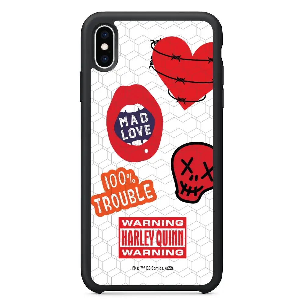 Harley Quinn Warning Phone...