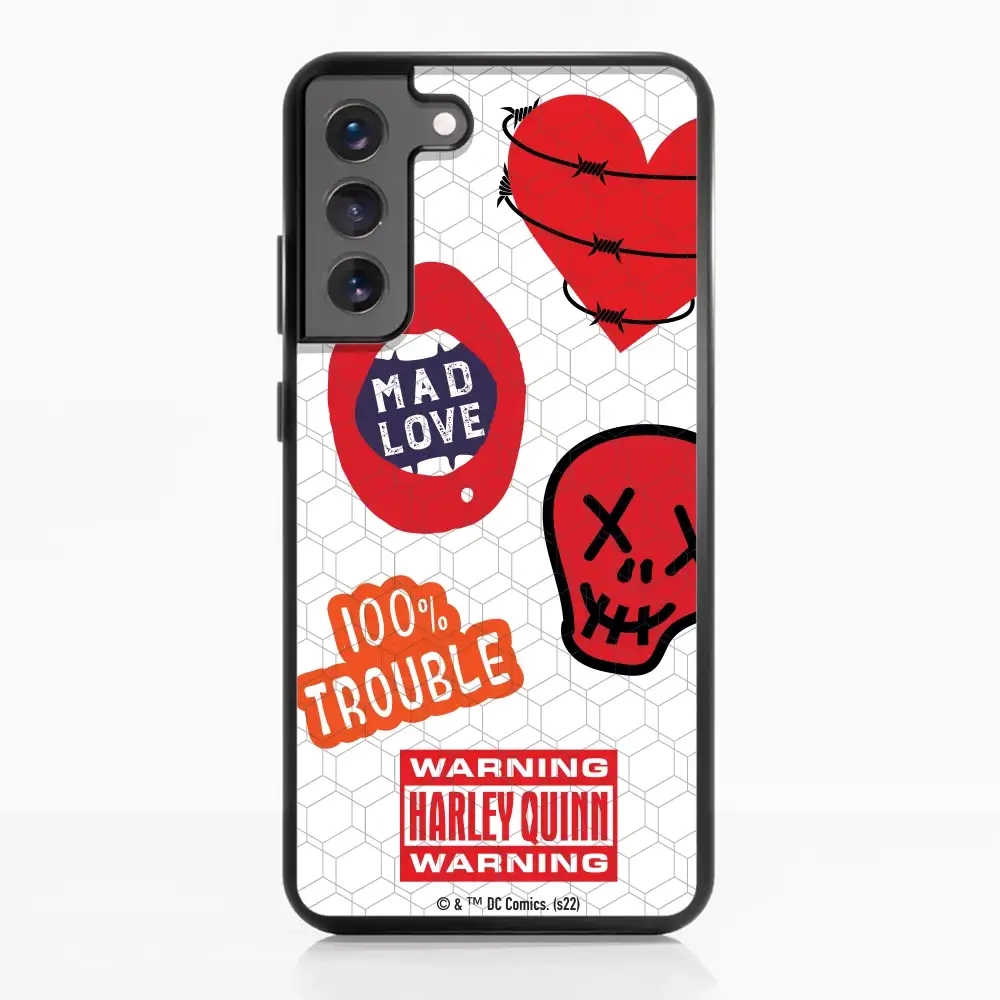 Harley Quinn Warning Phone...
