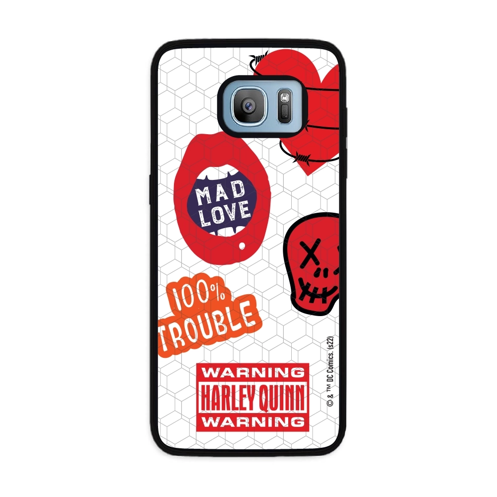 Harley Quinn Warning Phone...