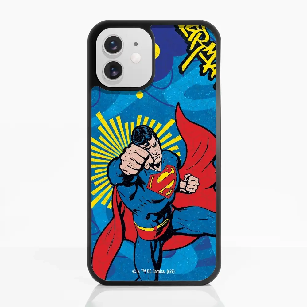 Superman Fist Blue Yellow...