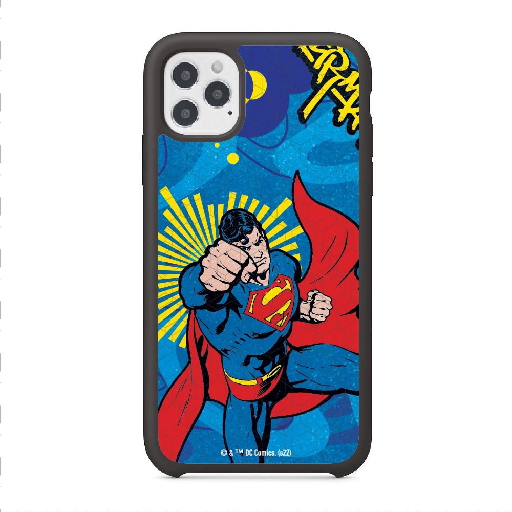 Superman Fist Blue Yellow...