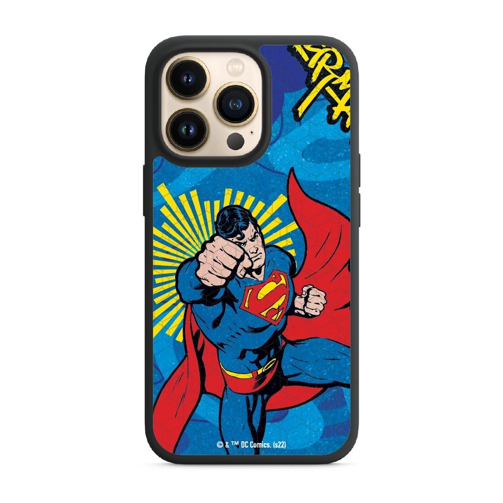 Superman Fist Blue Yellow...