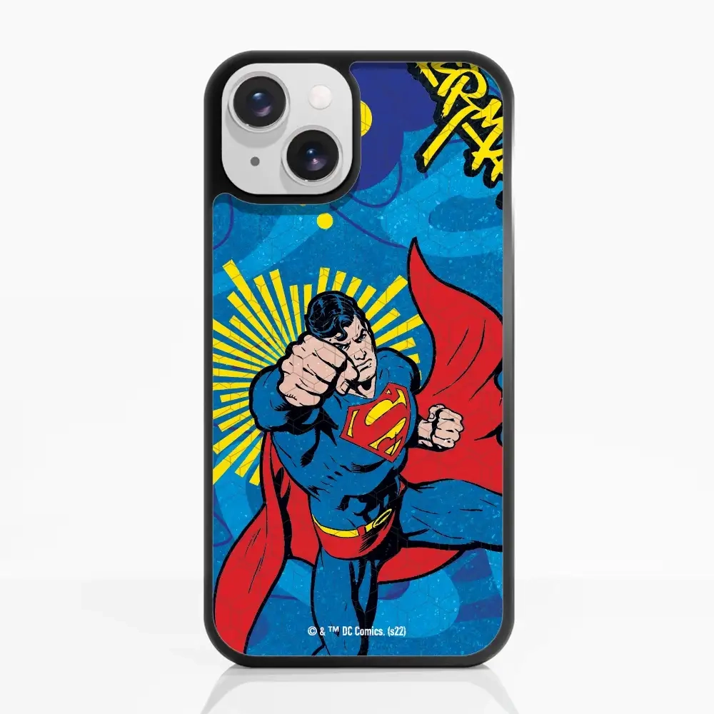 Superman Fist Blue Yellow...