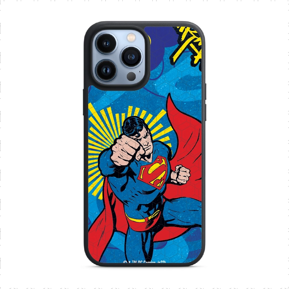 Superman Fist Blue Yellow...