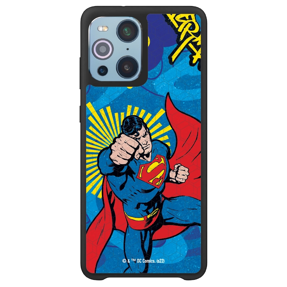 Superman Fist Blue Yellow...