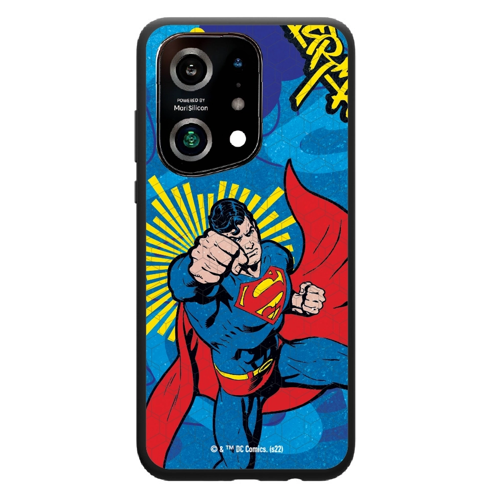 Superman Fist Blue Yellow...