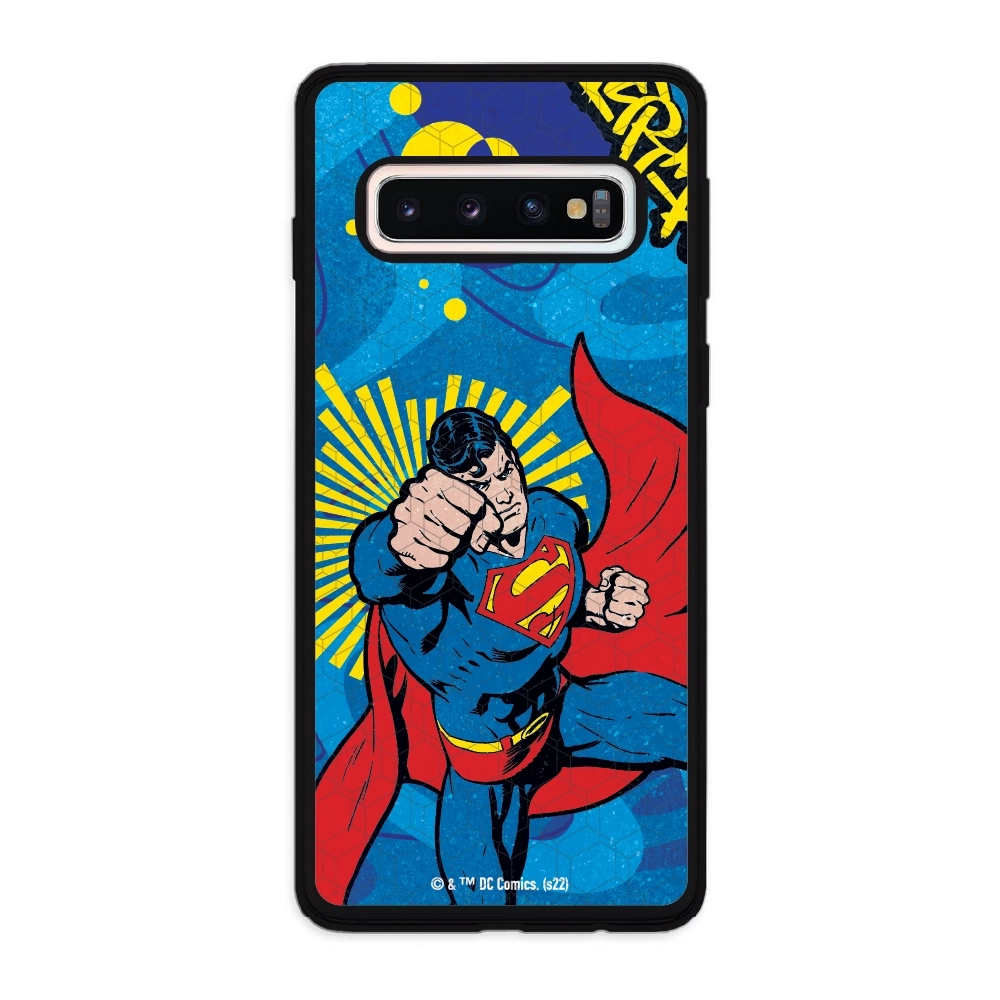 Superman Fist Blue Yellow...