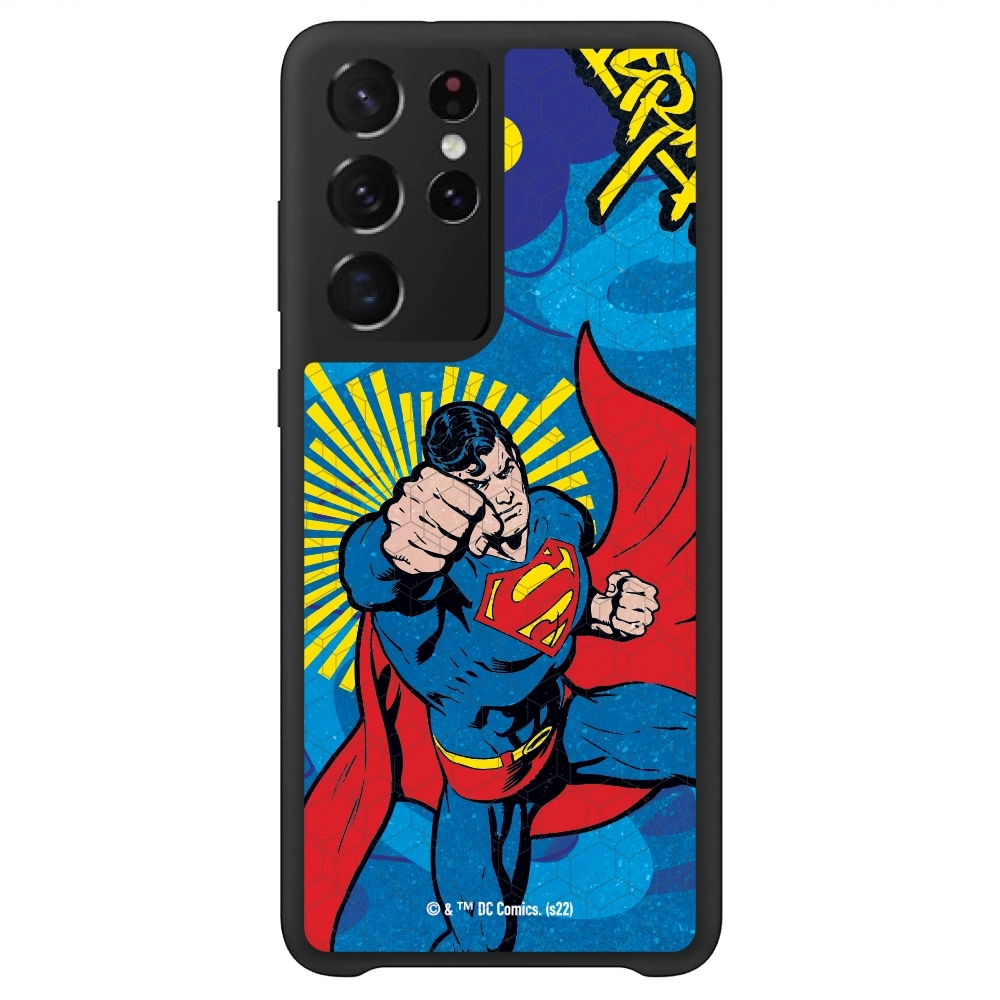 Superman Fist Blue Yellow...