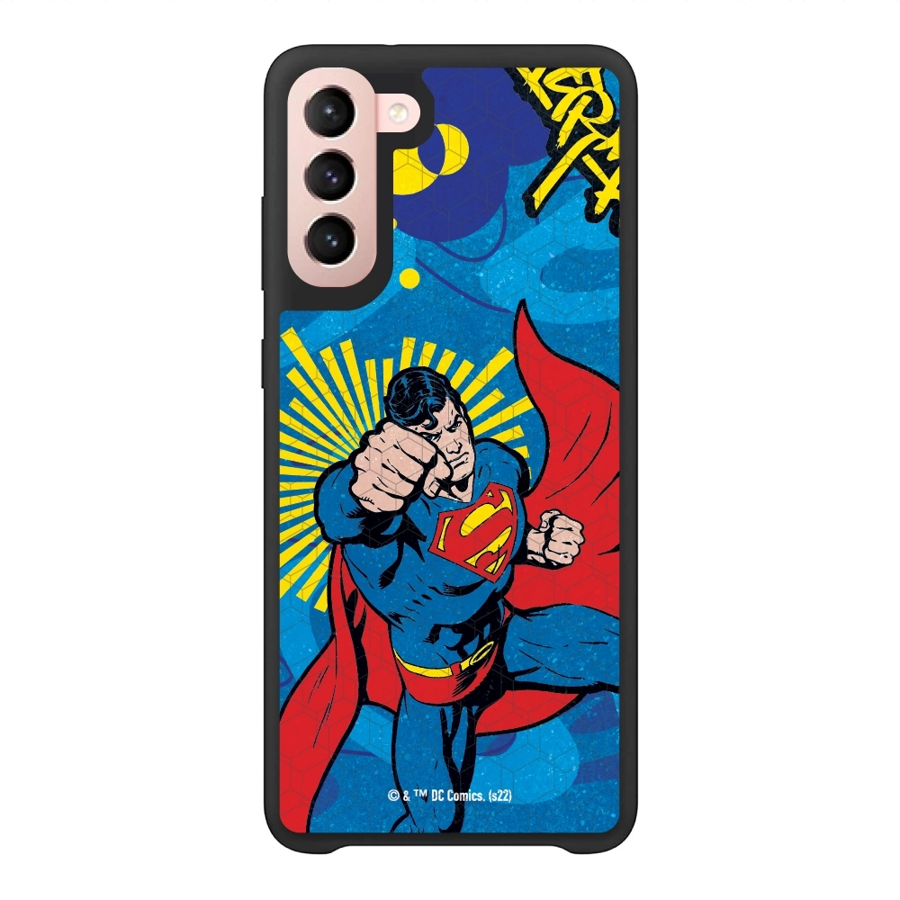 Superman Fist Blue Yellow...