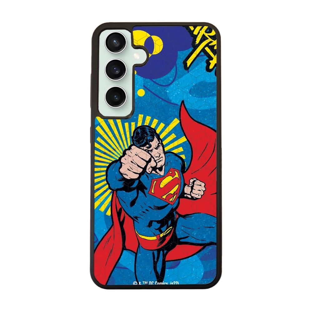 Superman Fist Blue Yellow...
