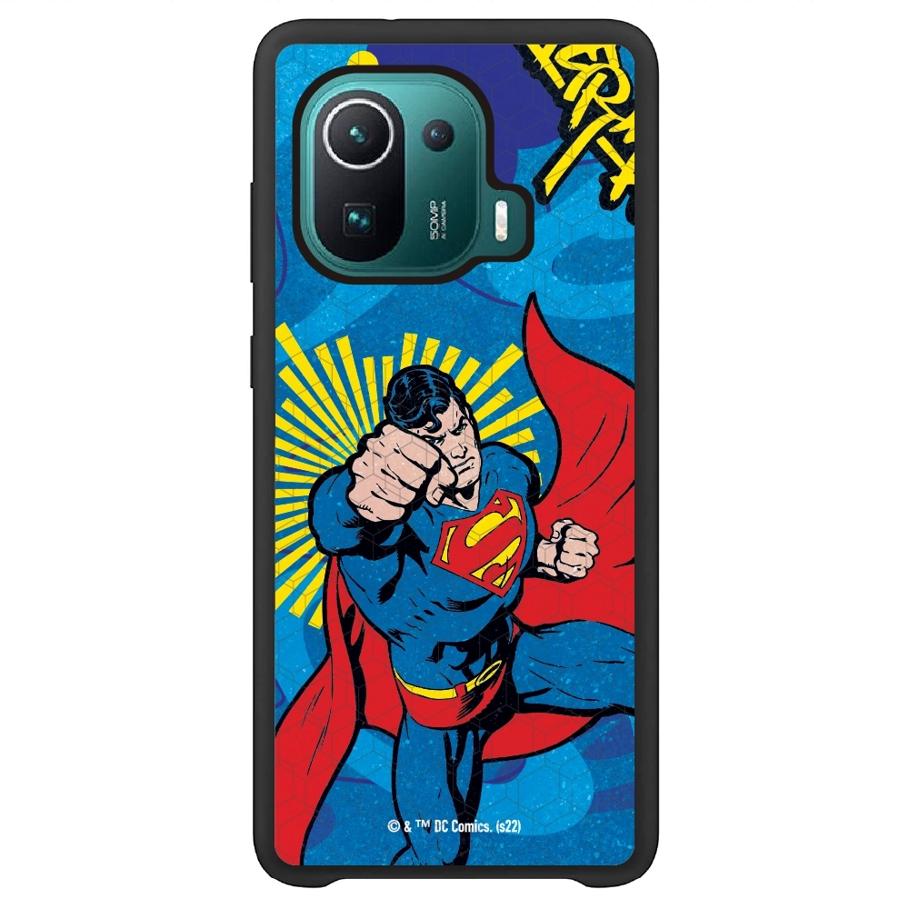 Superman Fist Blue Yellow...