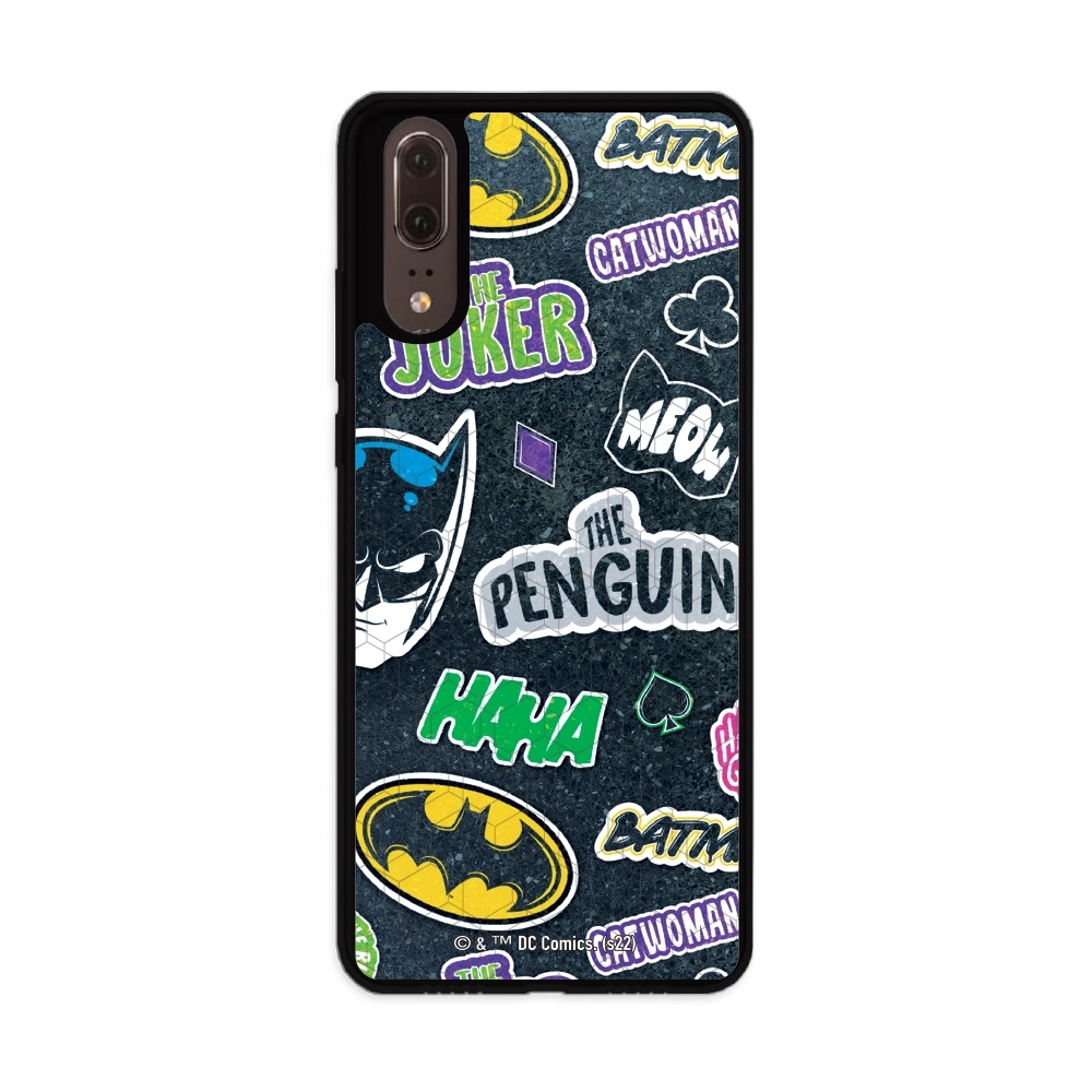 Batman sticker dark phone case