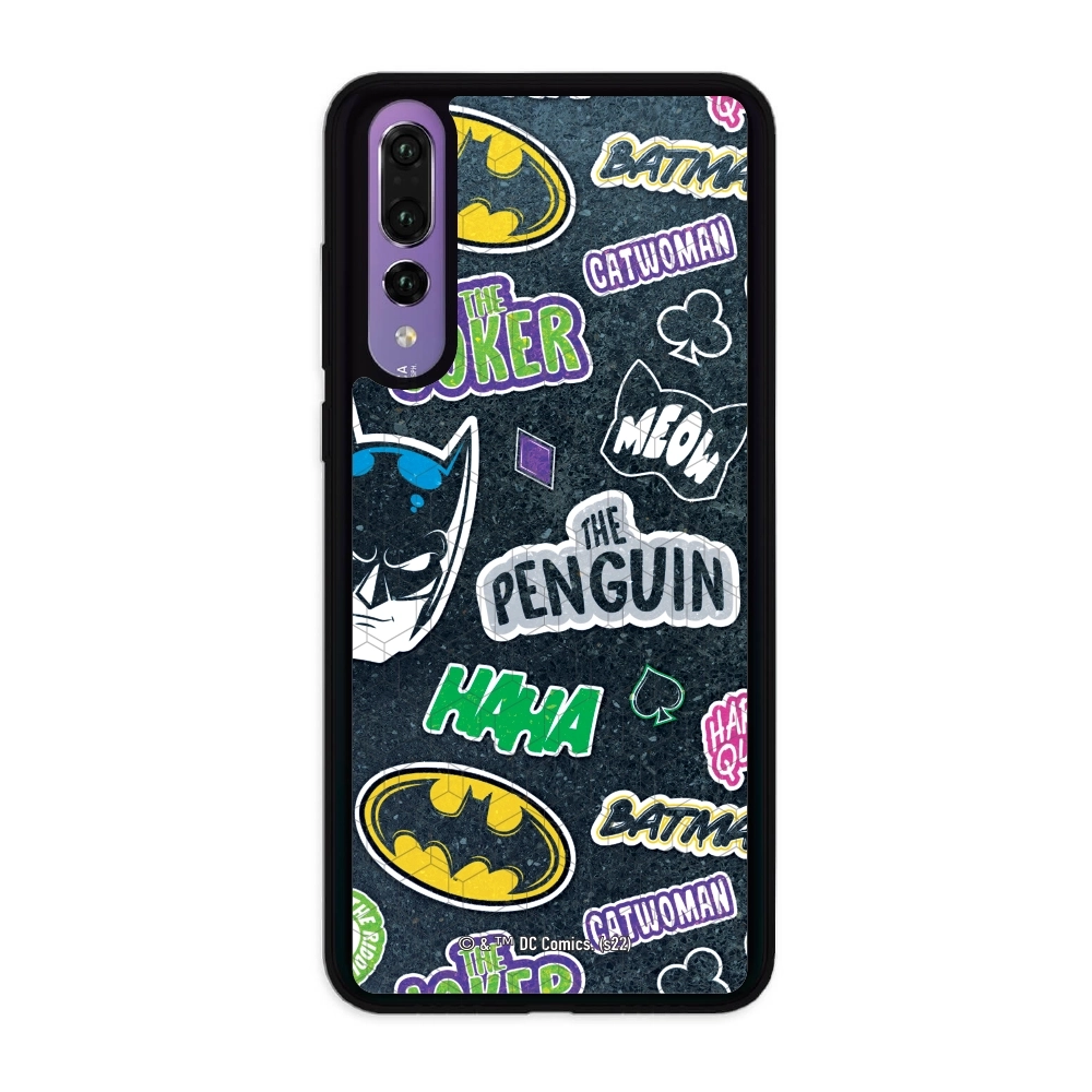 Batman sticker dark phone case