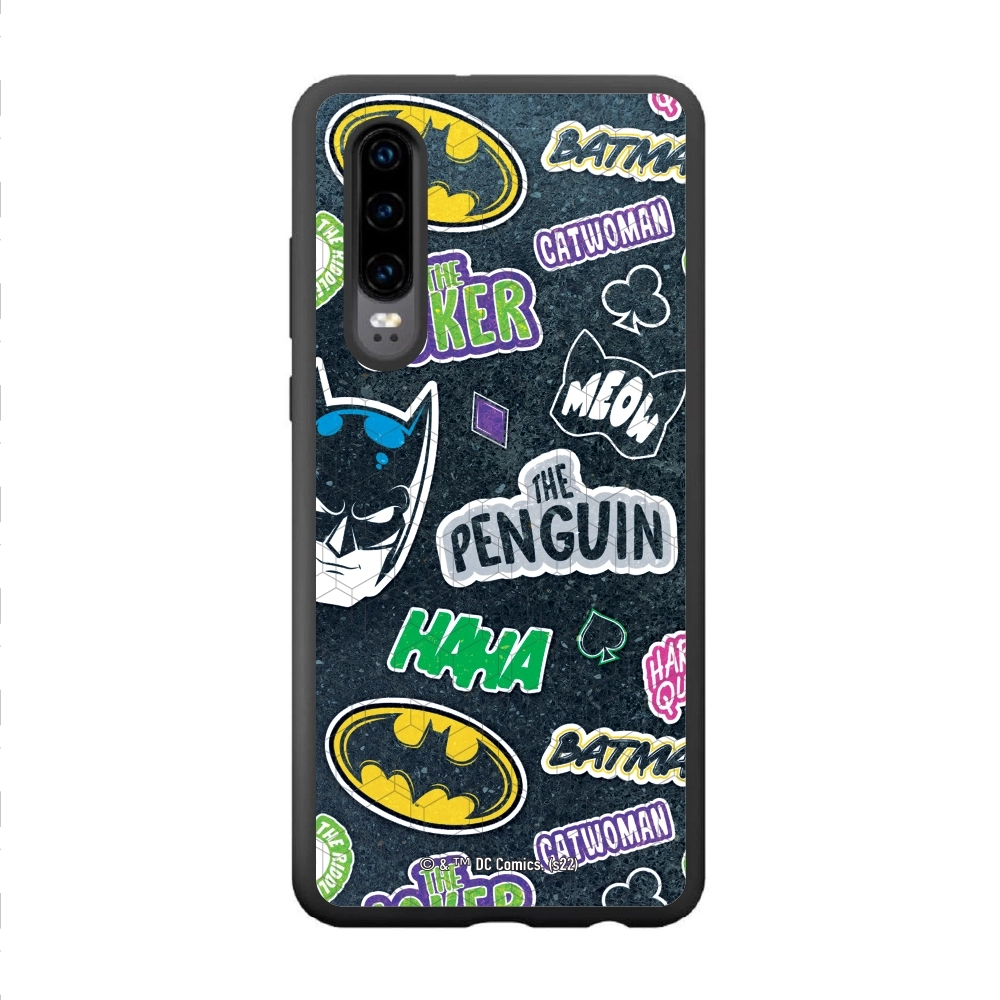 Batman sticker dark phone case
