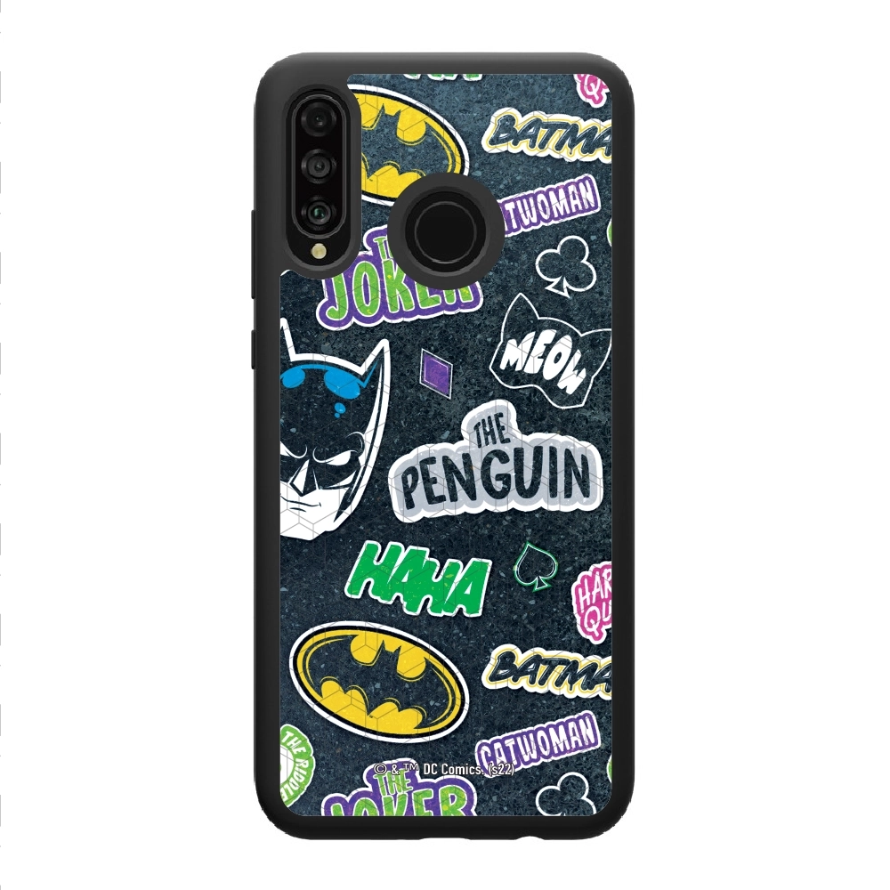 Batman sticker dark phone case