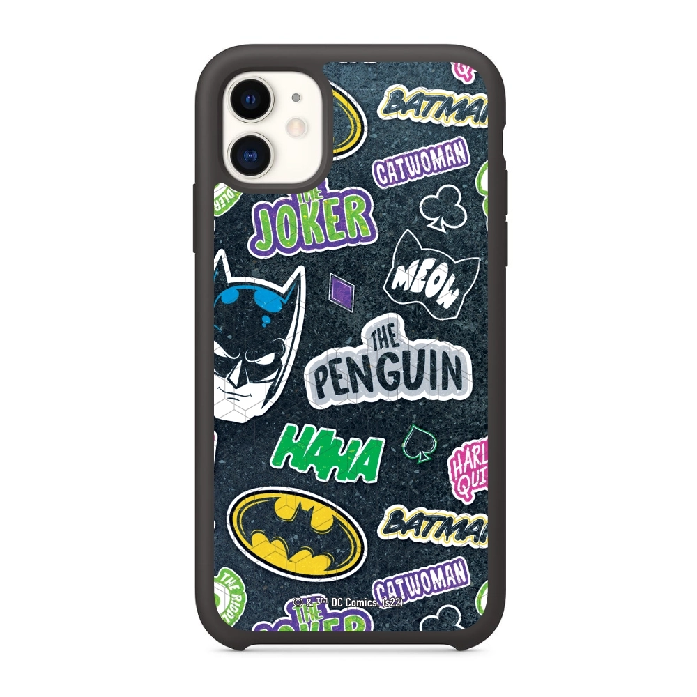 Batman sticker dark phone case