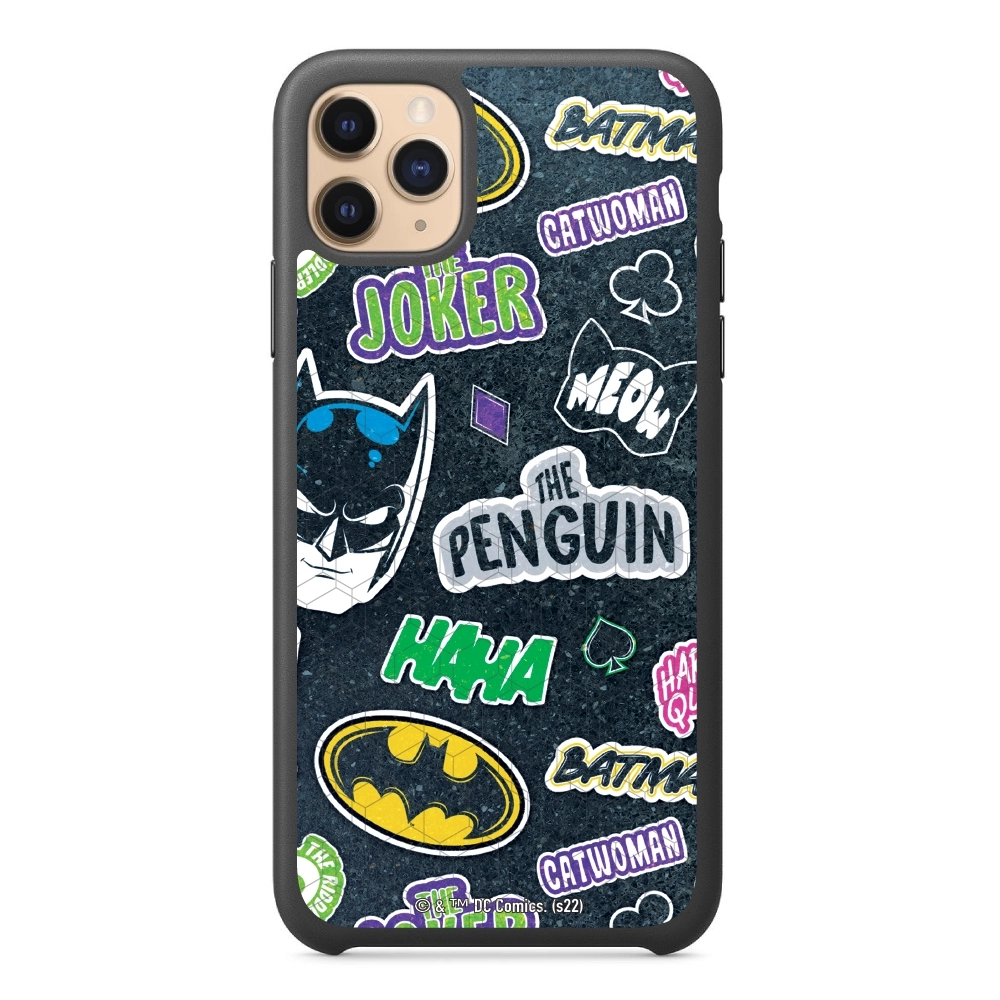Batman sticker dark phone case