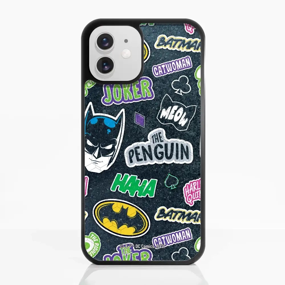 Batman sticker dark phone case