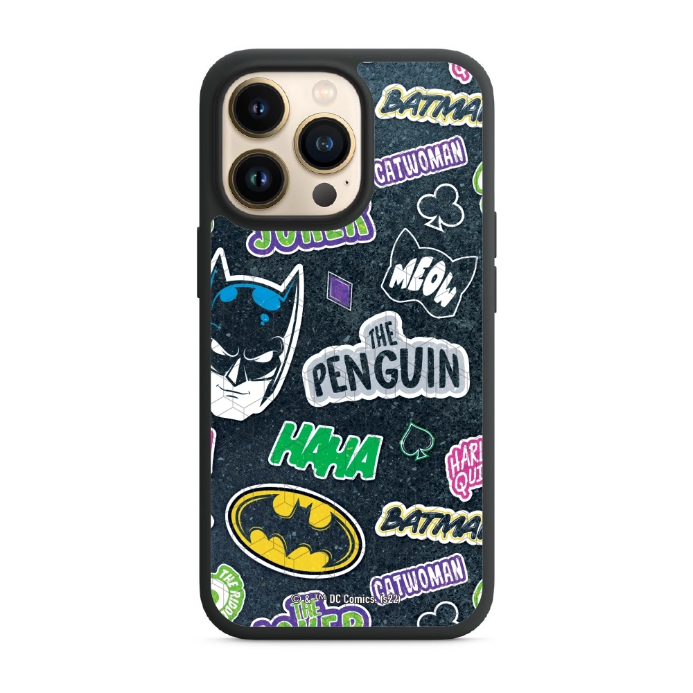 Batman sticker dark phone case