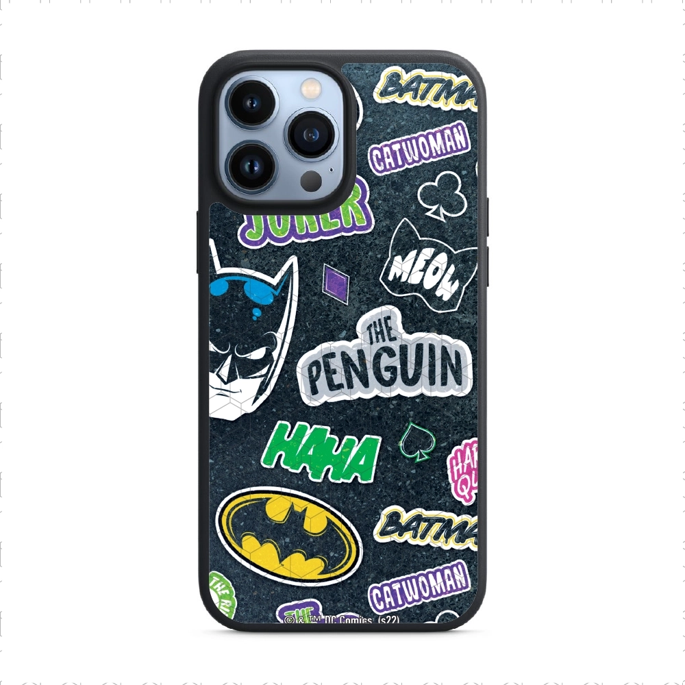 Batman sticker dark phone case